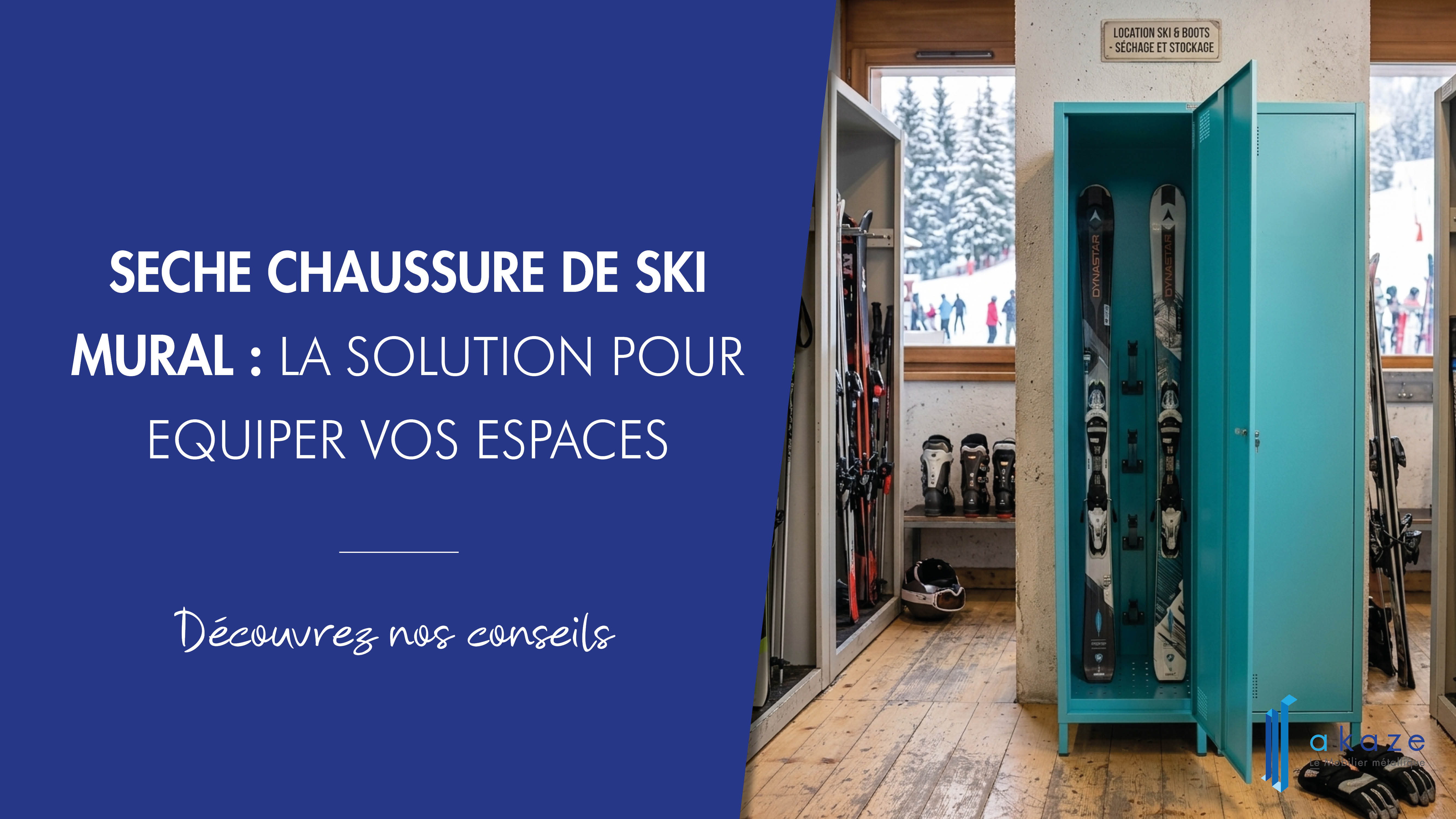 Sèche-chaussures mural pour station de ski : la solution pour équiper vos espaces collectifs